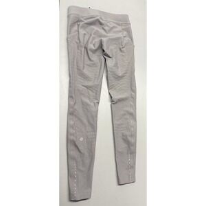 Lululemon Men's Surge Running Leggings Gray Reflective. Sz S